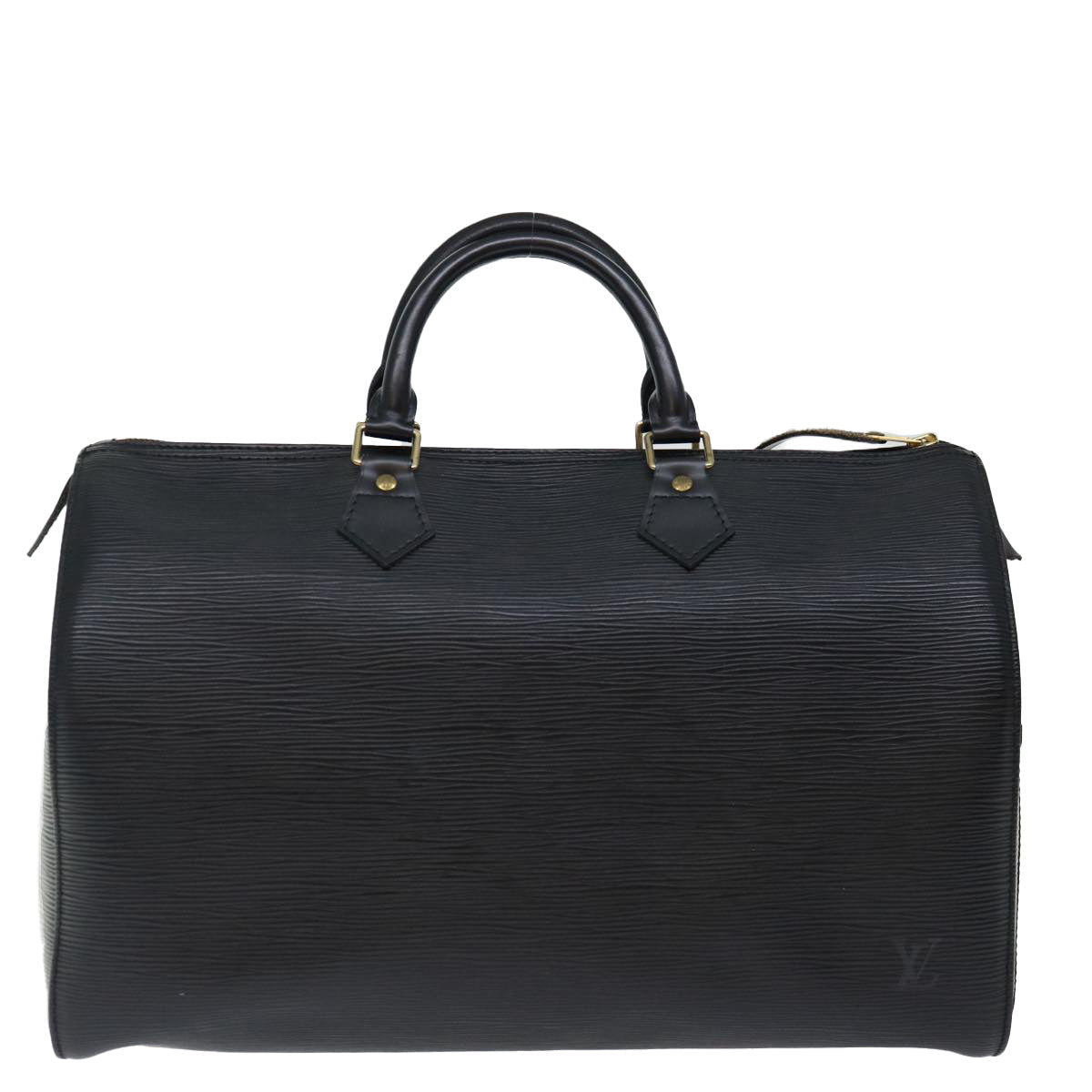 LOUIS VUITTON Epi Speedy 35 Hand Bag Black M42992 LV mr113
