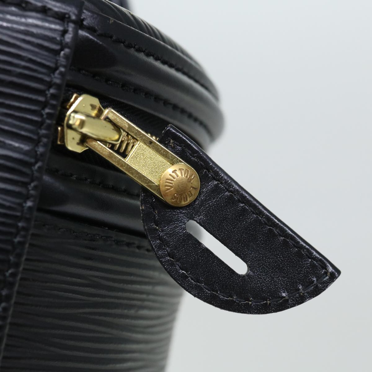 LOUIS VUITTON Epi Cannes Hand Bag Black M48032 LV mr117