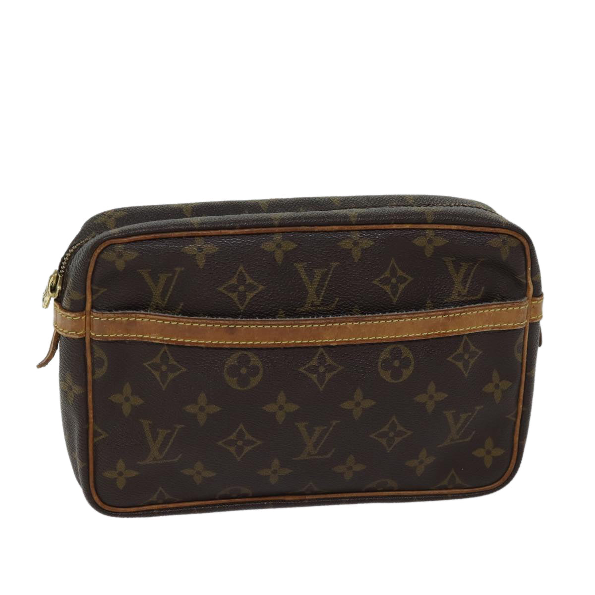 LOUIS VUITTON Monogram Compiegne 23 Clutch Bag M51847 LV mr125