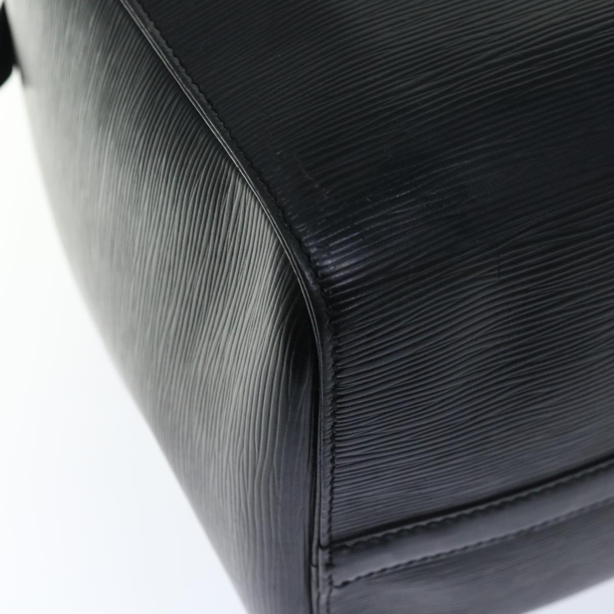 LOUIS VUITTON Epi Keepall 45 Boston Bag Noir Black M59062 LV mr127