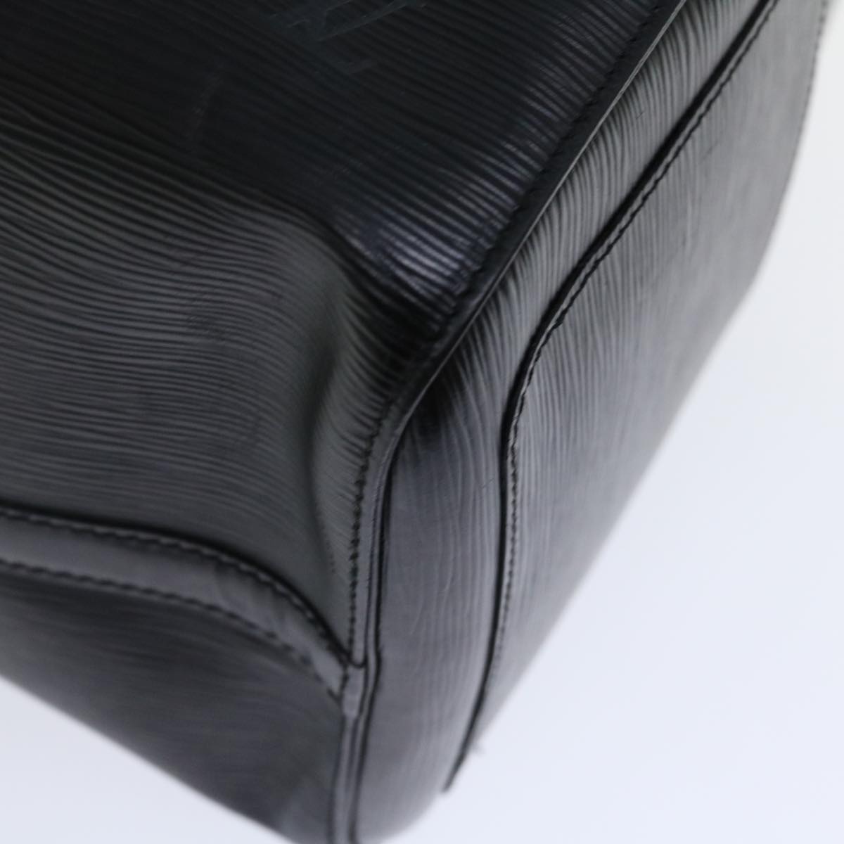 LOUIS VUITTON Epi Keepall 45 Boston Bag Noir Black M59062 LV mr127
