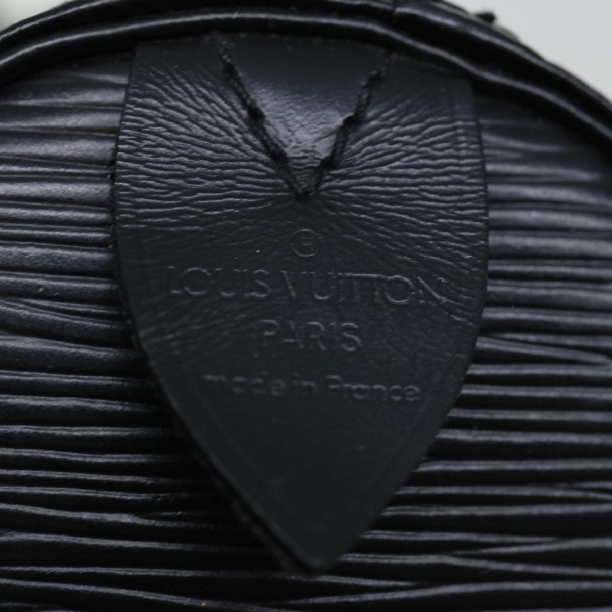 LOUIS VUITTON Epi Keepall 45 Boston Bag Noir Black M59062 LV mr127