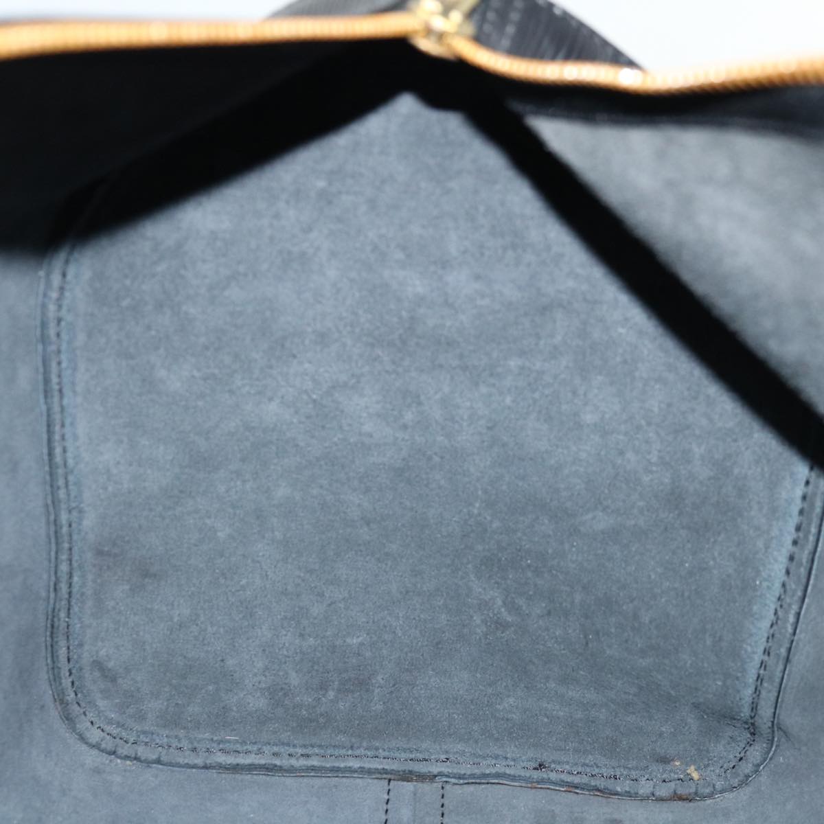 LOUIS VUITTON Epi Keepall 45 Boston Bag Noir Black M59062 LV mr127