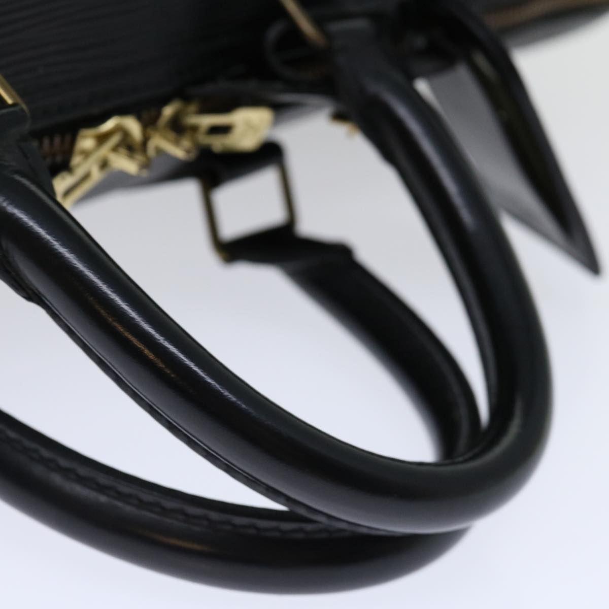 LOUIS VUITTON Epi Keepall 45 Boston Bag Noir Black M59062 LV mr127