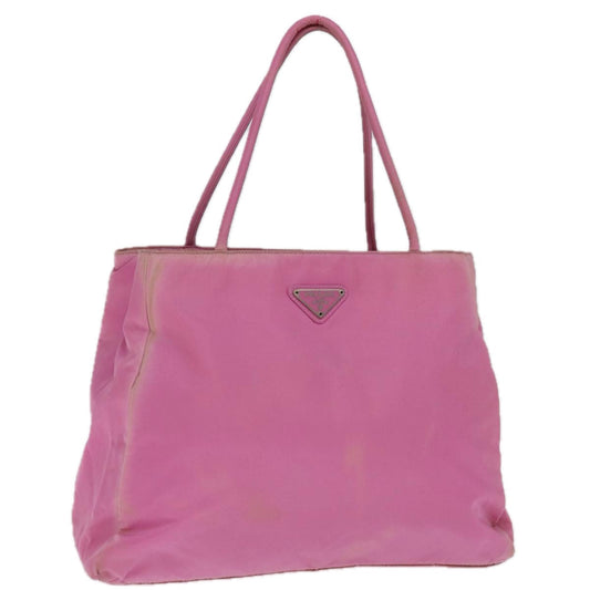 Luxury PradaTote Bag Nylon Pink mr150