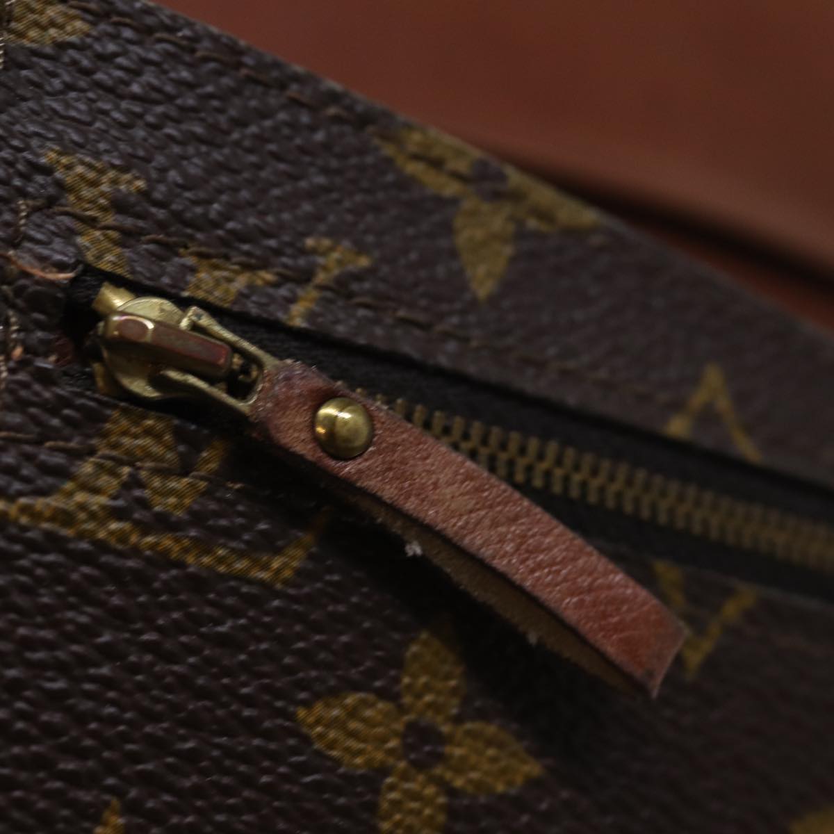 LOUIS VUITTON Monogram Pochette Rabat 20 Clutch Bag M51935 LV mr158