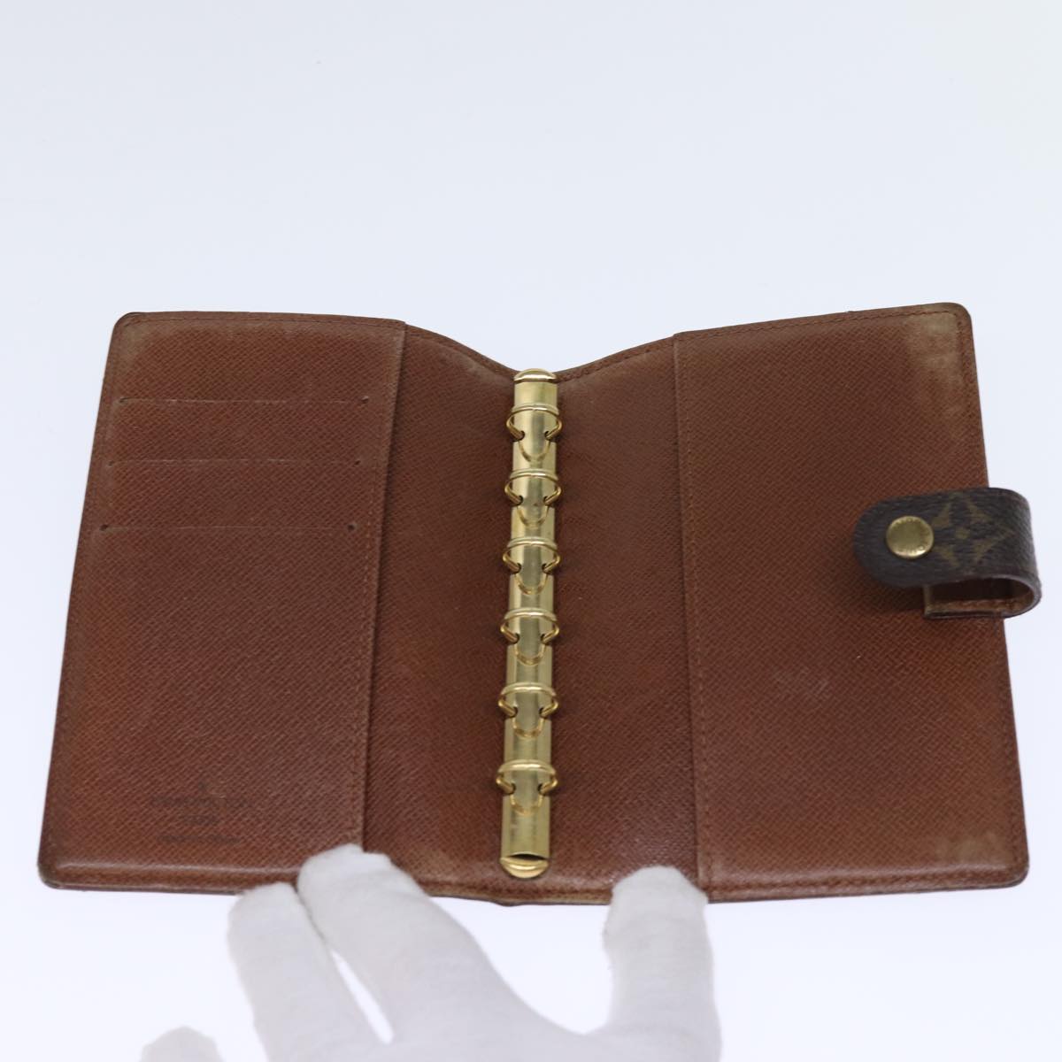 LOUIS VUITTON Monogram Agenda PM Day Planner Cover R20005 LV mr160