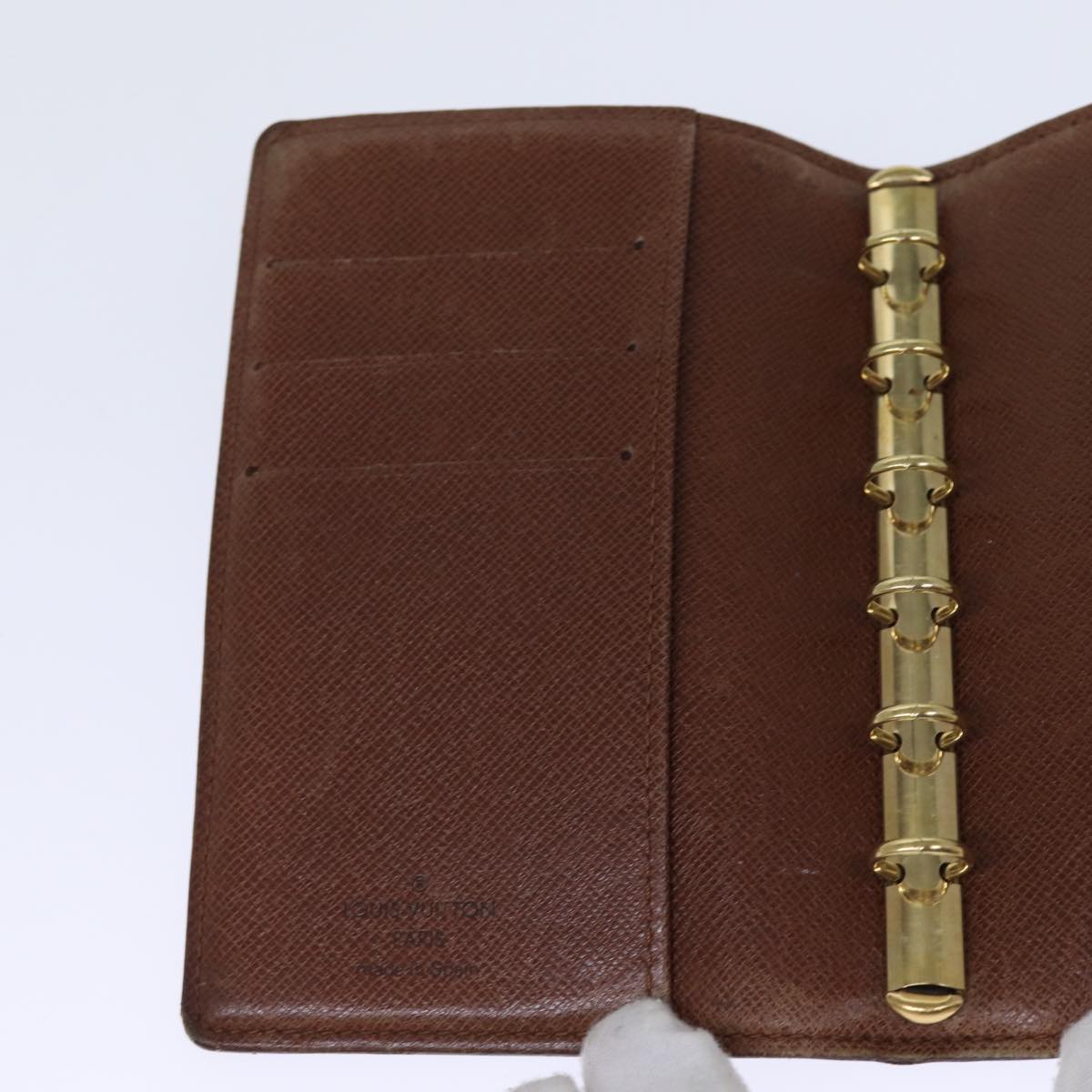 LOUIS VUITTON Monogram Agenda PM Day Planner Cover R20005 LV mr160