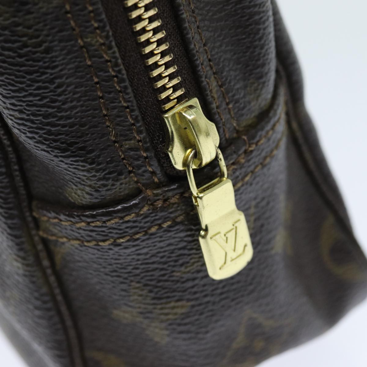 LOUIS VUITTON Monogram Trousse Toilette 28 Clutch Bag M47522 LV mr162