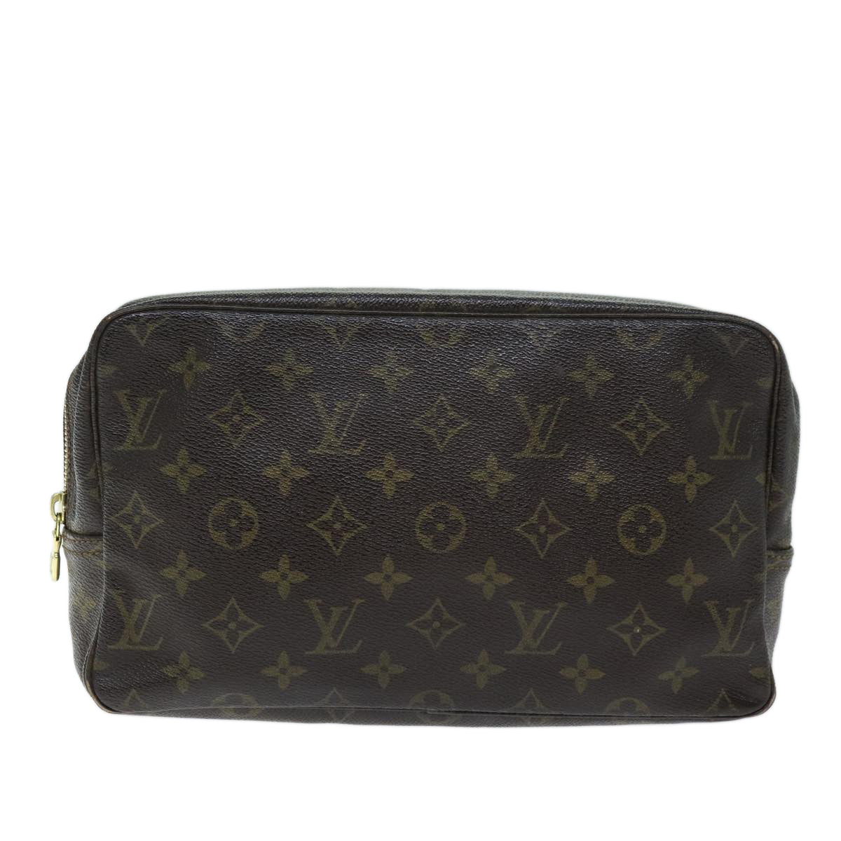 LOUIS VUITTON Monogram Trousse Toilette 28 Clutch Bag M47522 LV mr162
