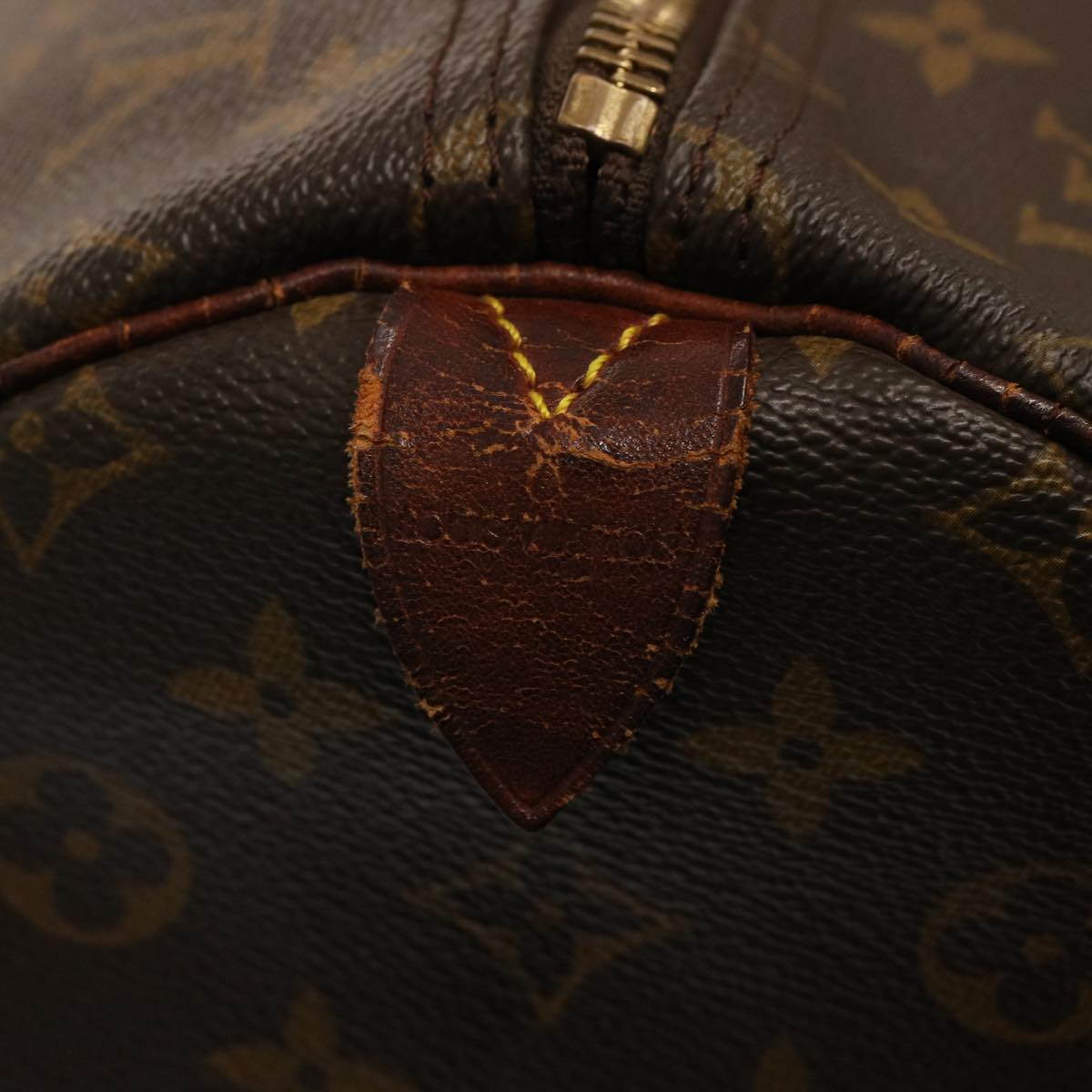 LOUIS VUITTON Monogram Keepall 55 Boston Bag M41424 LV mr178