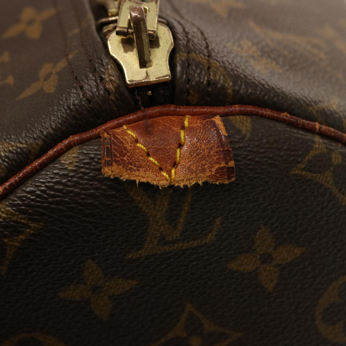 LOUIS VUITTON Monogram Keepall 55 Boston Bag M41424 LV mr178