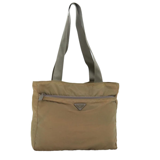 Luxury PradaTote Bag Nylon Beige mr185