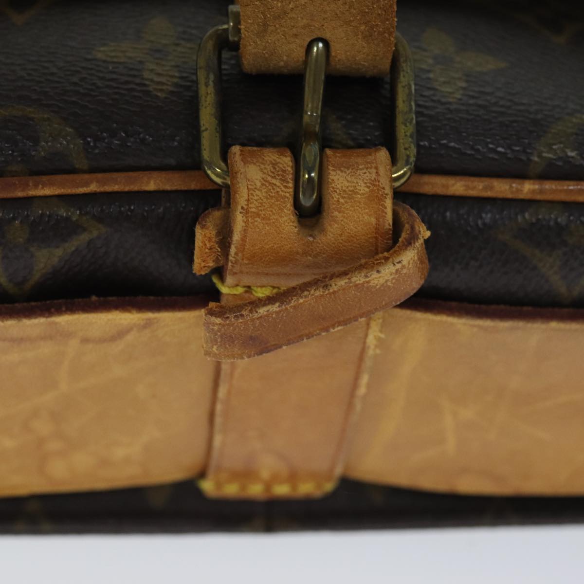LOUIS VUITTON Monogram Cartouchiere MM Shoulder Bag M51253 LV mr190