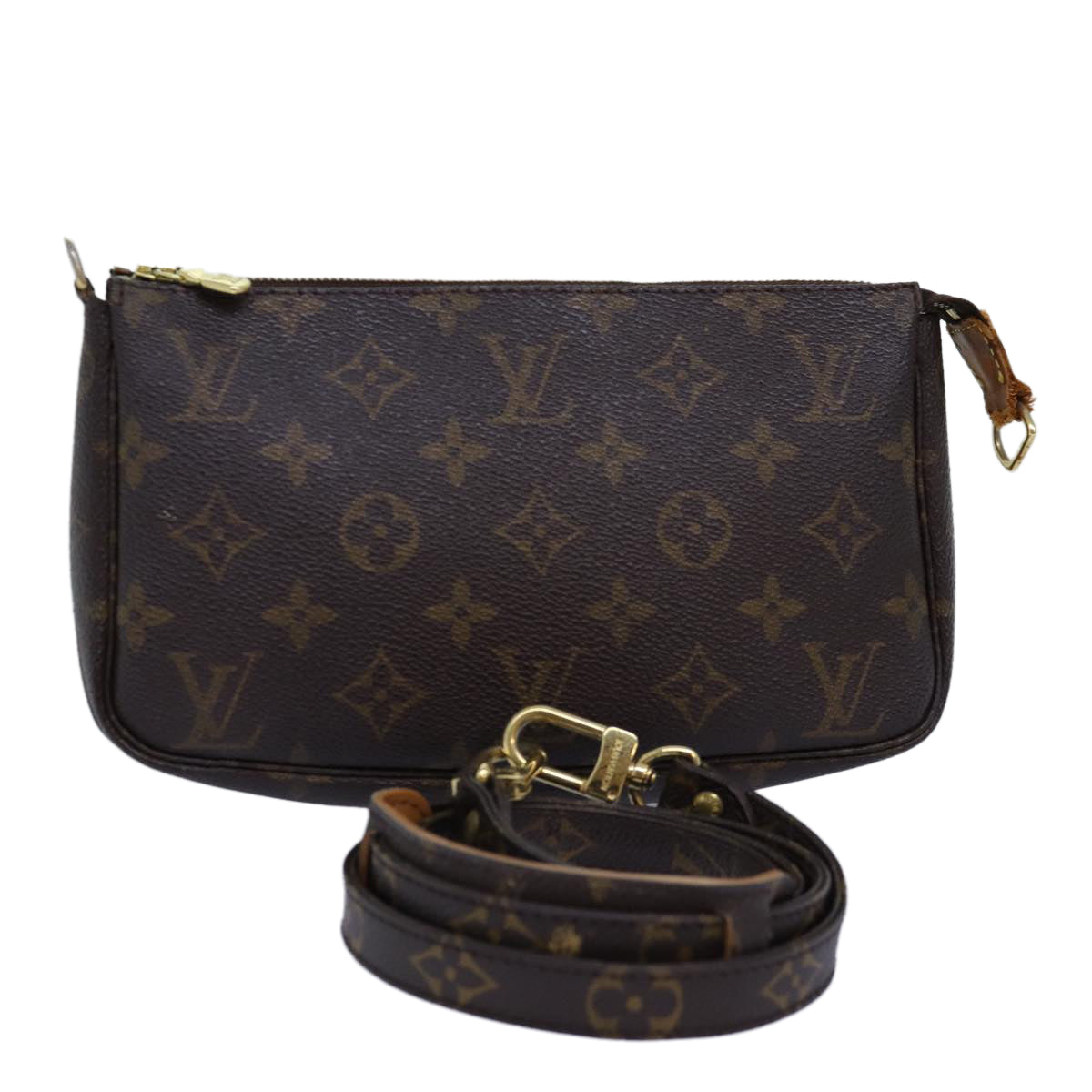 LOUIS VUITTON Monogram Pochette Accessoires Pouch M51980 LV mr194