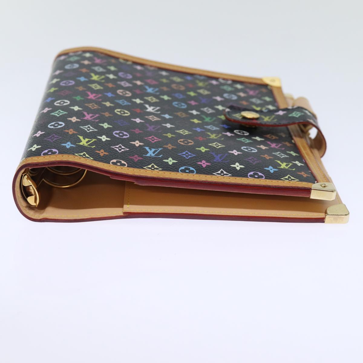LOUIS VUITTON Multicolor Agenda GM Day Planner Cover Black R20893 mr202