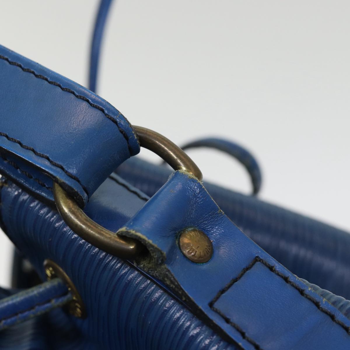 LOUIS VUITTON Epi Petit Noe Shoulder Bag Blue M44105 LV mr340