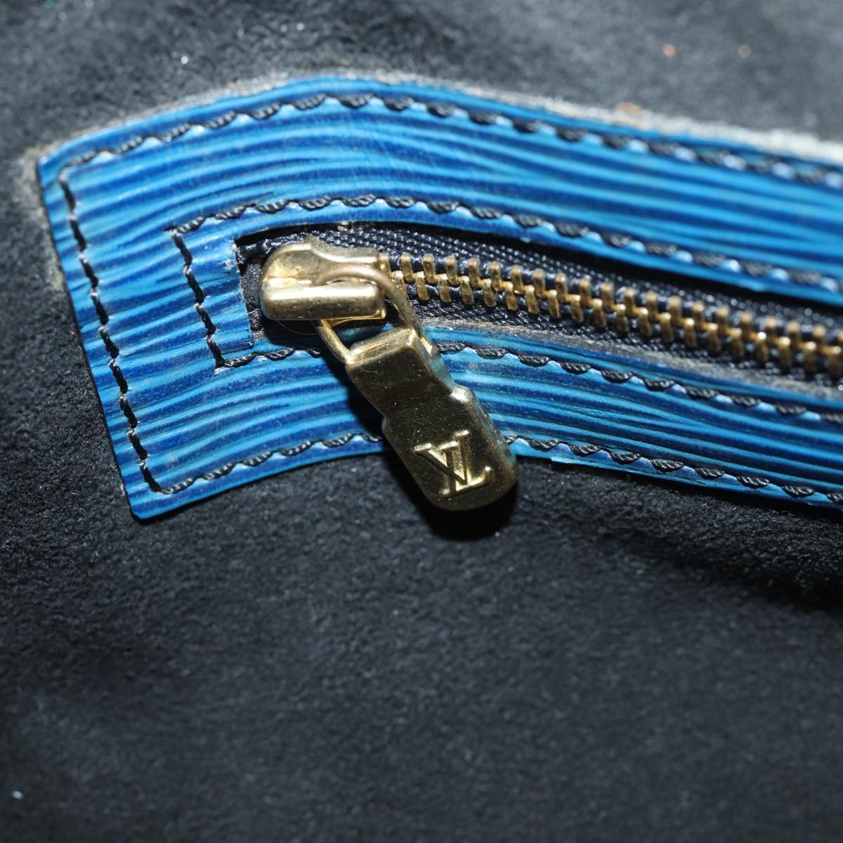LOUIS VUITTON Epi Petit Noe Shoulder Bag Blue M44105 LV mr340