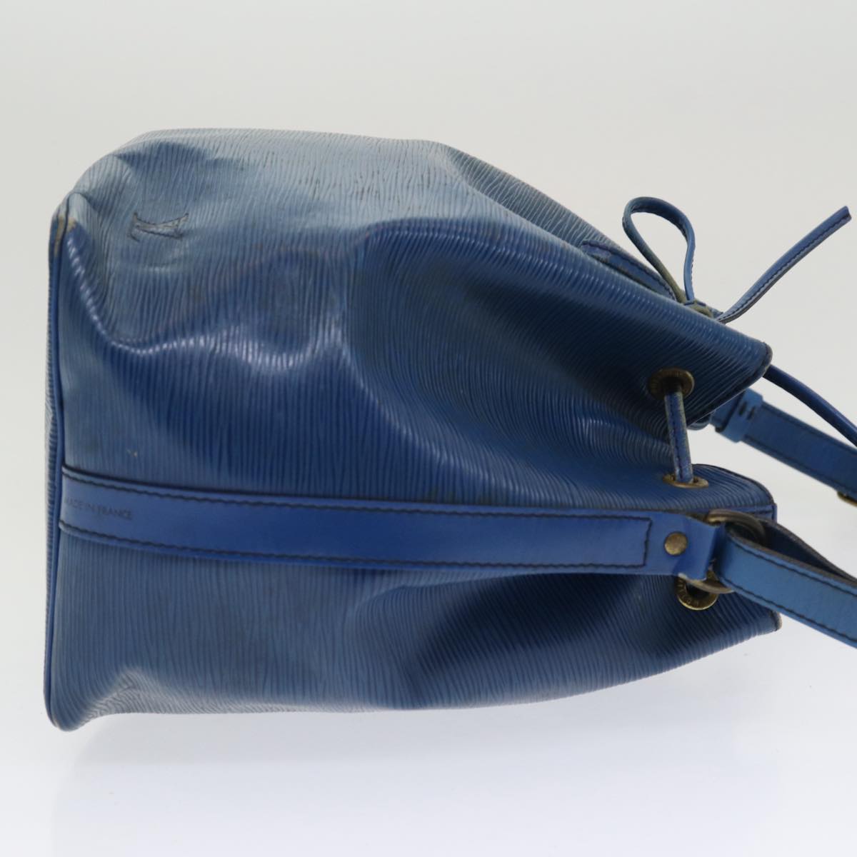 LOUIS VUITTON Epi Petit Noe Shoulder Bag Blue M44105 LV mr340