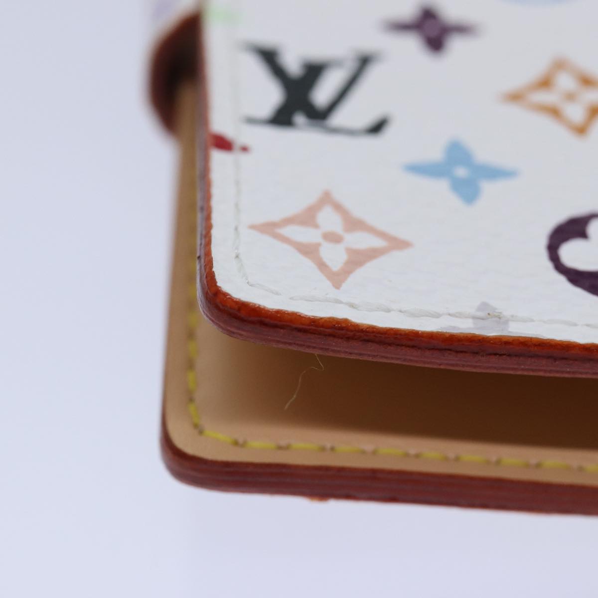 LOUIS VUITTON Multicolor Carnet De Bal Day Planner Cover White M92653 mr346
