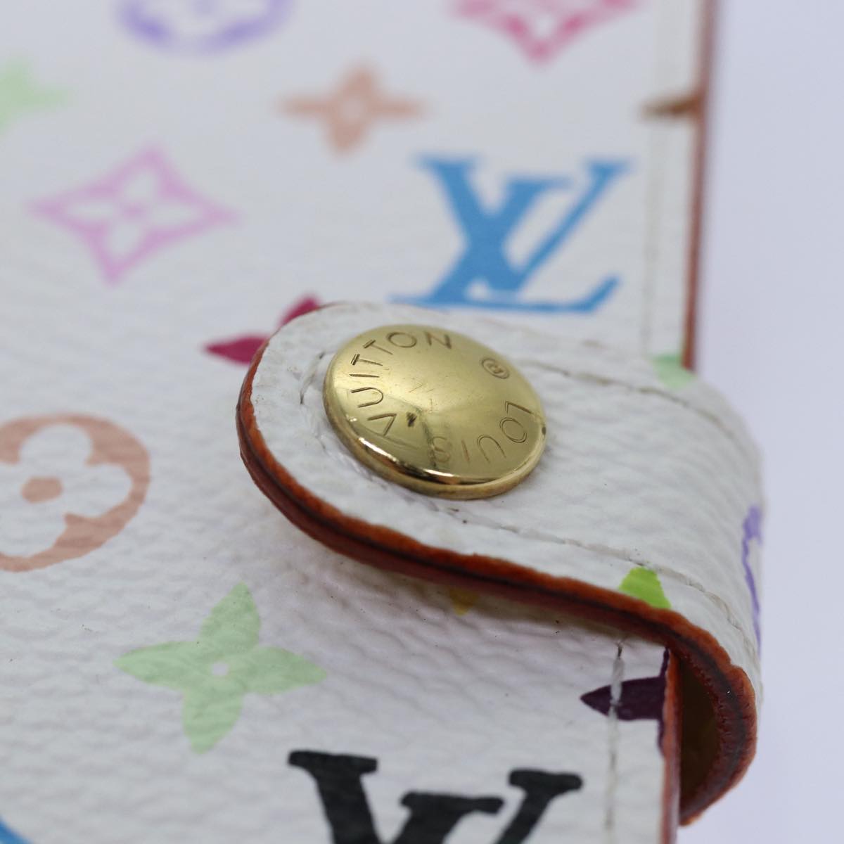 LOUIS VUITTON Multicolor Carnet De Bal Day Planner Cover White M92653 mr346