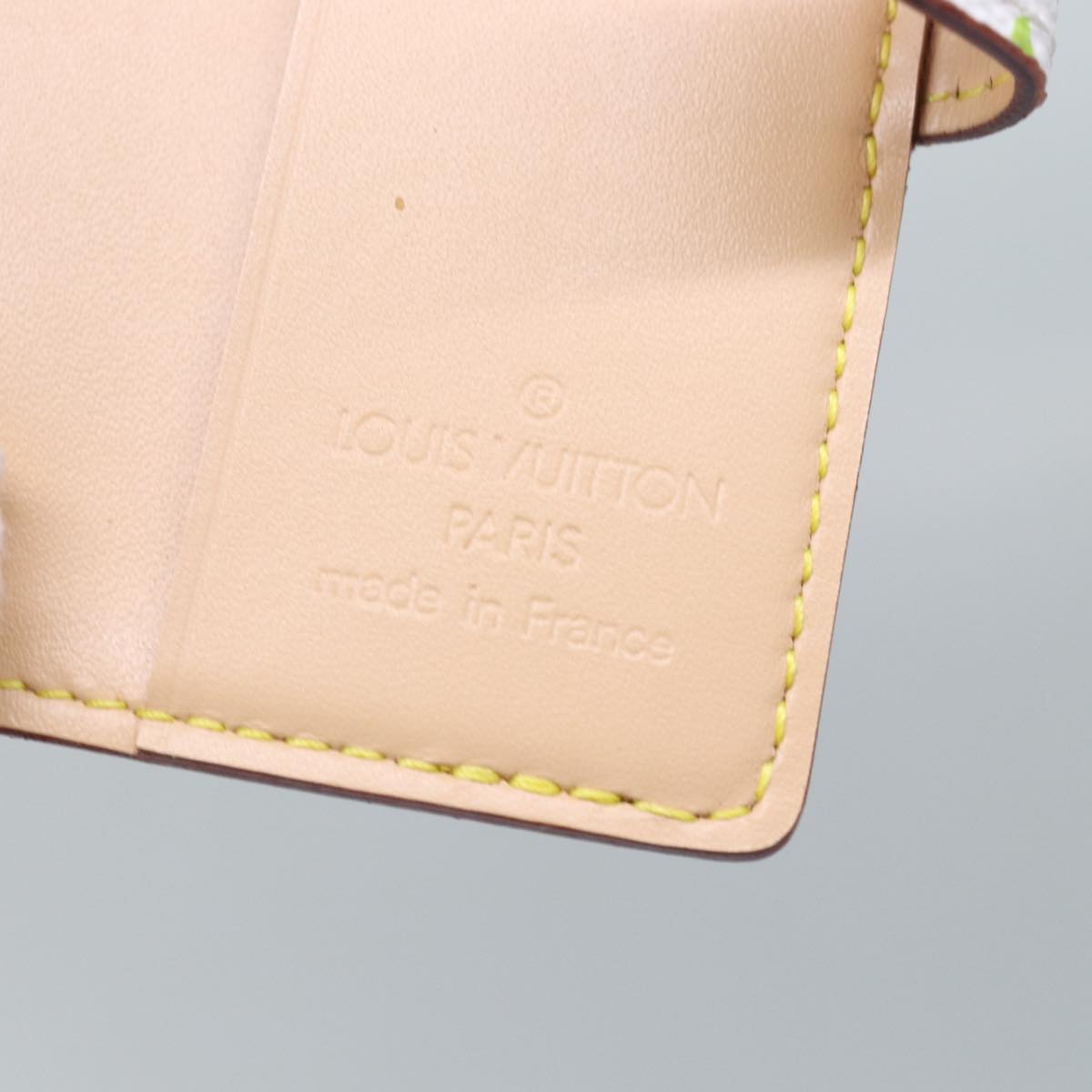 LOUIS VUITTON Multicolor Carnet De Bal Day Planner Cover White M92653 mr346