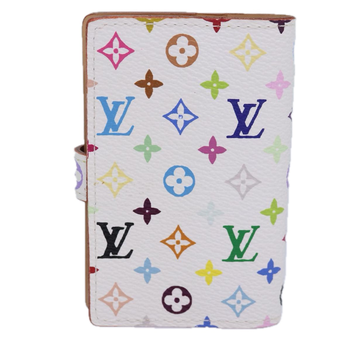 LOUIS VUITTON Multicolor Carnet De Bal Day Planner Cover White M92653 mr346