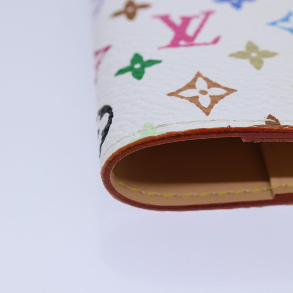 LOUIS VUITTON Multicolor Carnet De Bal Day Planner Cover White M92653 mr346