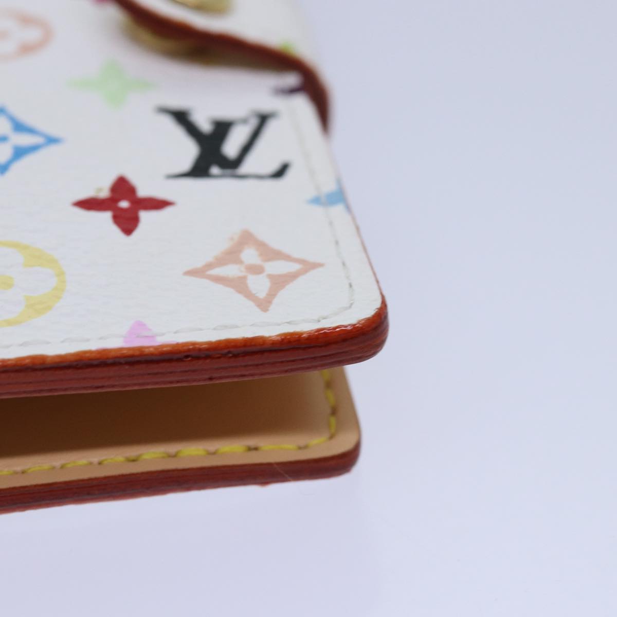 LOUIS VUITTON Multicolor Carnet De Bal Day Planner Cover White M92653 mr346