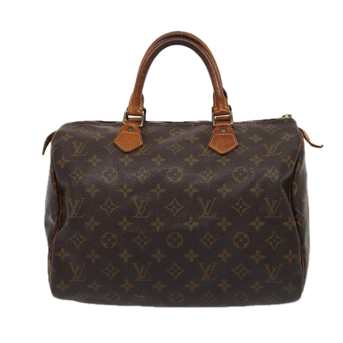 LOUIS VUITTON Monogram Speedy 30 Hand Bag M41526 LV mr350