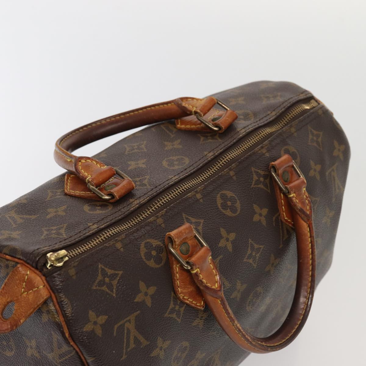 LOUIS VUITTON Monogram Speedy 30 Hand Bag M41526 LV mr350