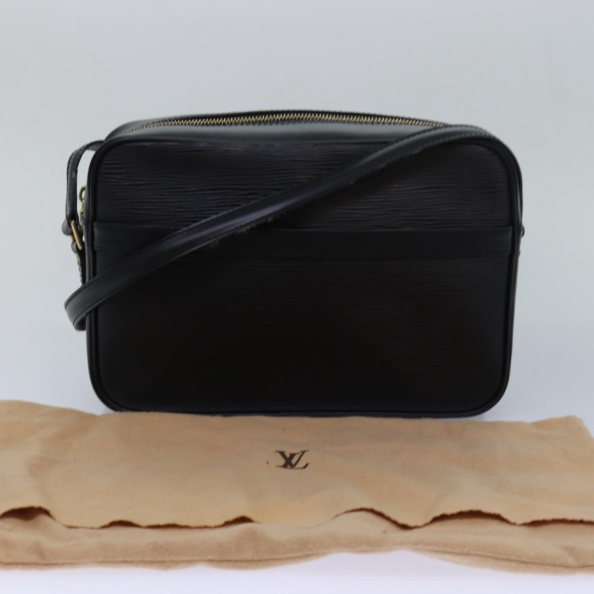 LOUIS VUITTON Epi Trocadero 27 Shoulder Bag Black M52312 LV mr356A