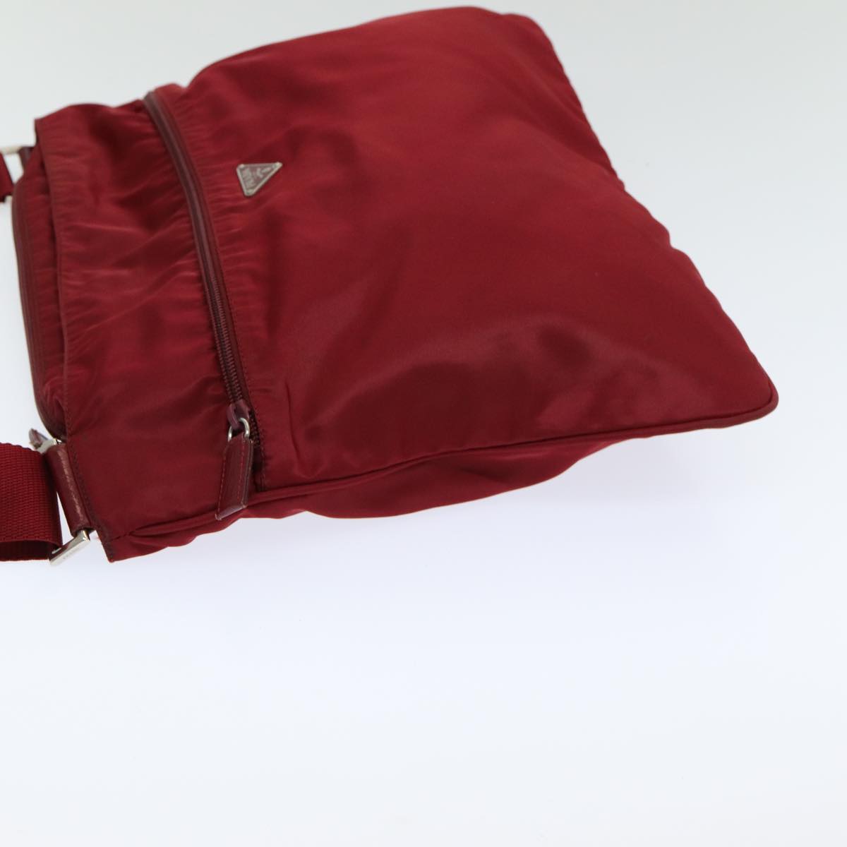 Luxury Prada Shoulder Bag Nylon Red  mr372