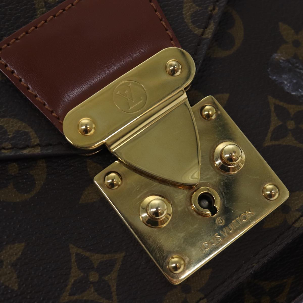 LOUIS VUITTON Monogram Monceau 26 Shoulder Bag M51187 LV mr398