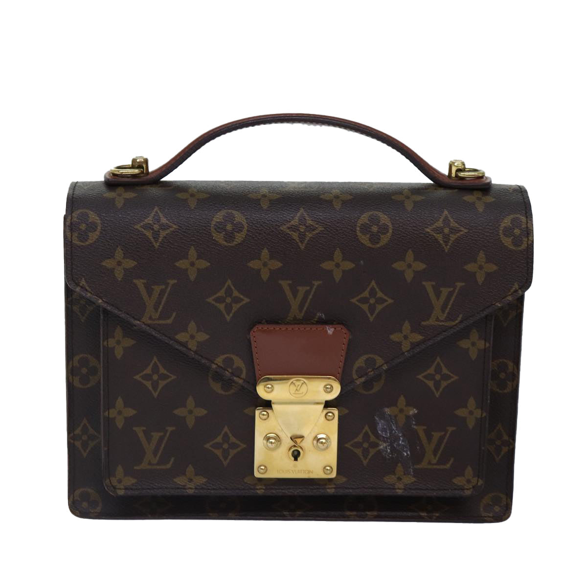 LOUIS VUITTON Monogram Monceau 26 Shoulder Bag M51187 LV mr398