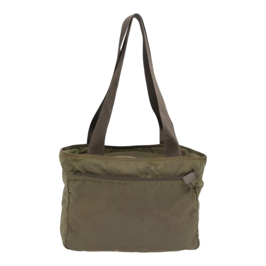 Luxury Prada Tote Bag Nylon Khaki  mr430