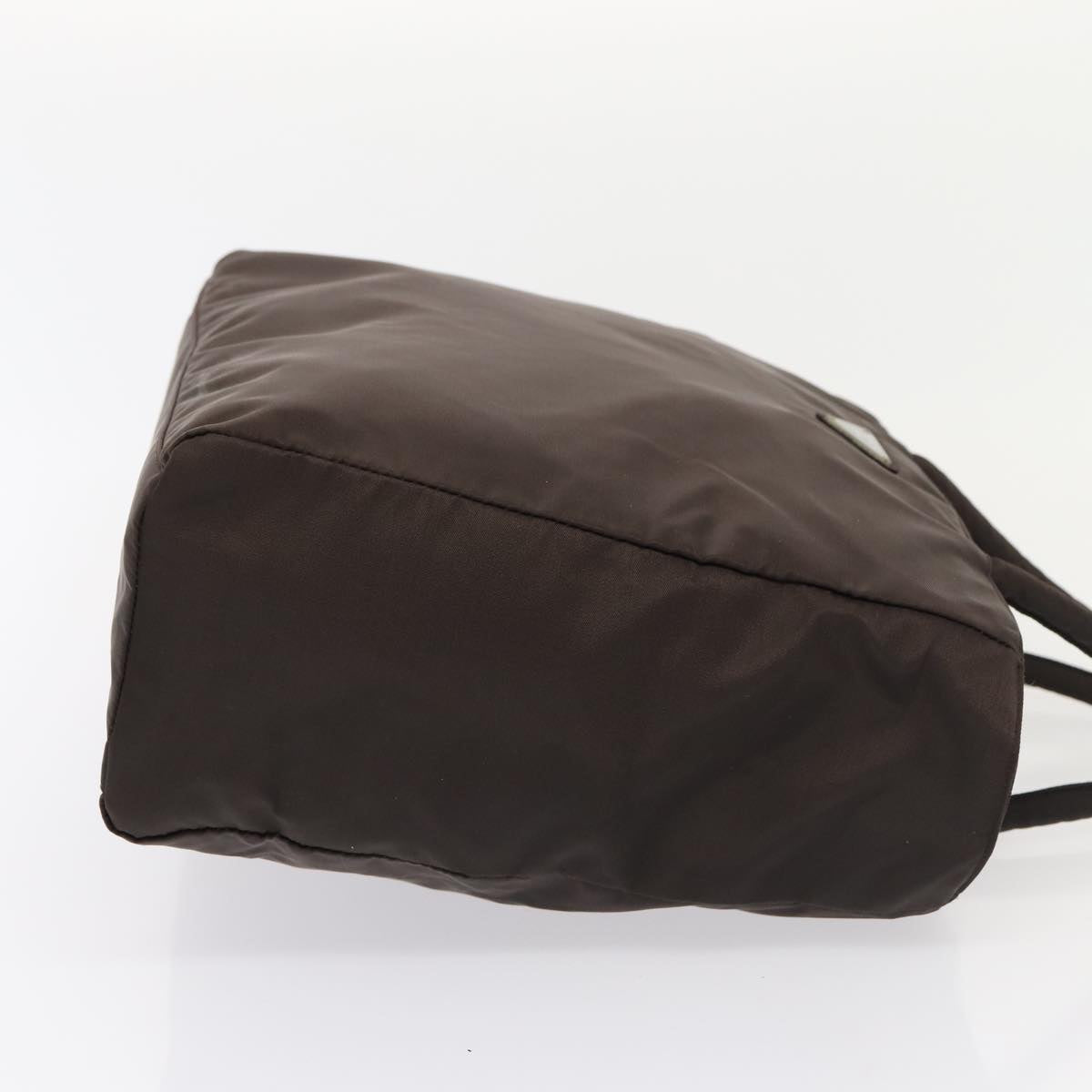 Luxury Prada Hand Bag Nylon Brown  mr451