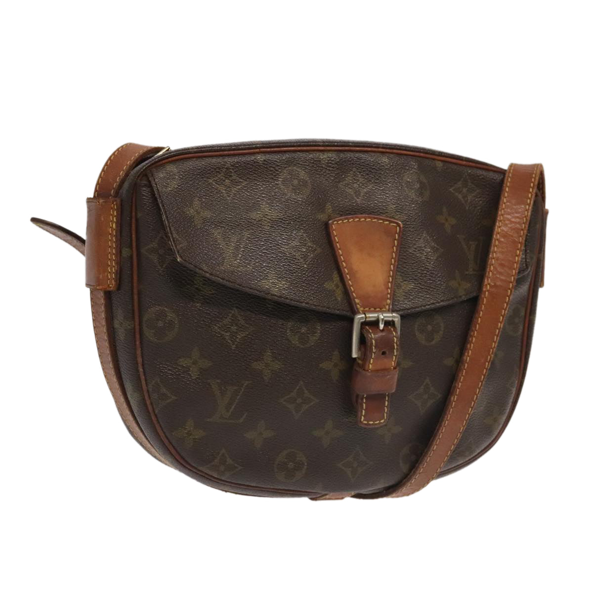 LOUIS VUITTON Monogram Jeune Fille GM Shoulder Bag M51225 LV mr585