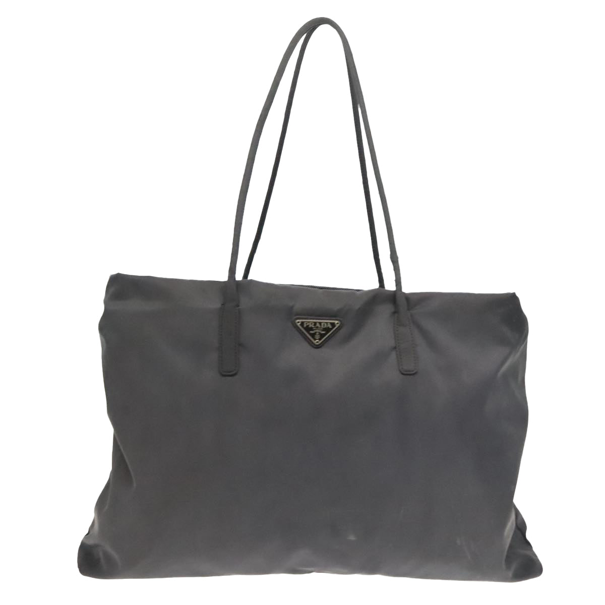 Luxury Prada Tote Bag Nylon Gray  mr612