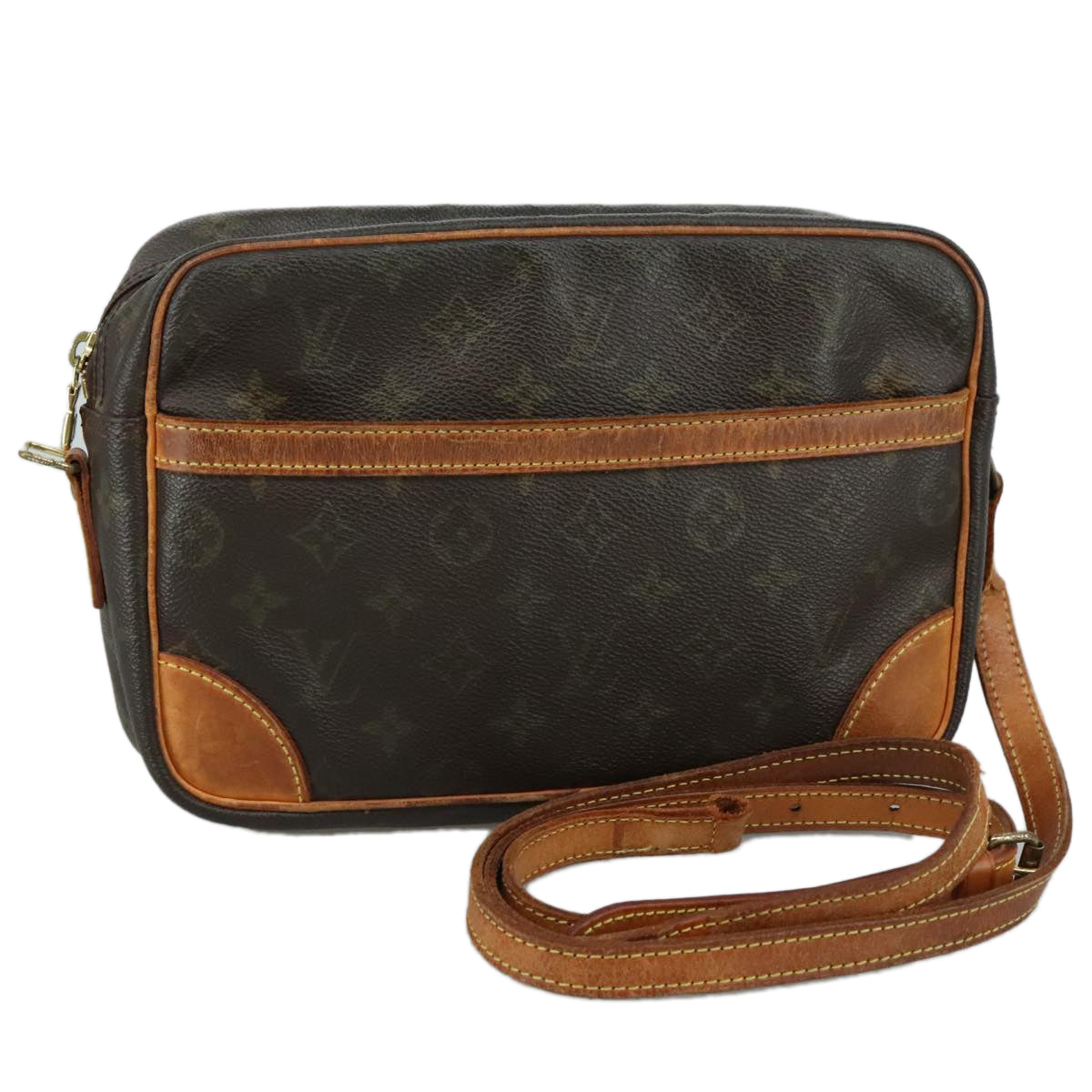 LOUIS VUITTON Monogram Trocadero 27 Shoulder Bag M51274 LV mr937