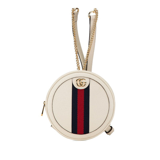 Luxury Gucci Trending 2025 GG Marmont Leather Chain Backpack