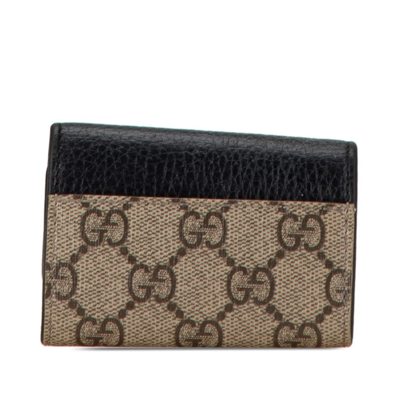Luxury Gucci Trending 2025 Petit Marmont Double G Key Case 456118