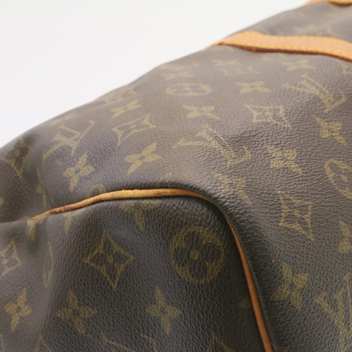 LOUIS VUITTON Monogram Keepall 45 Boston Bag M41428 LV 35058