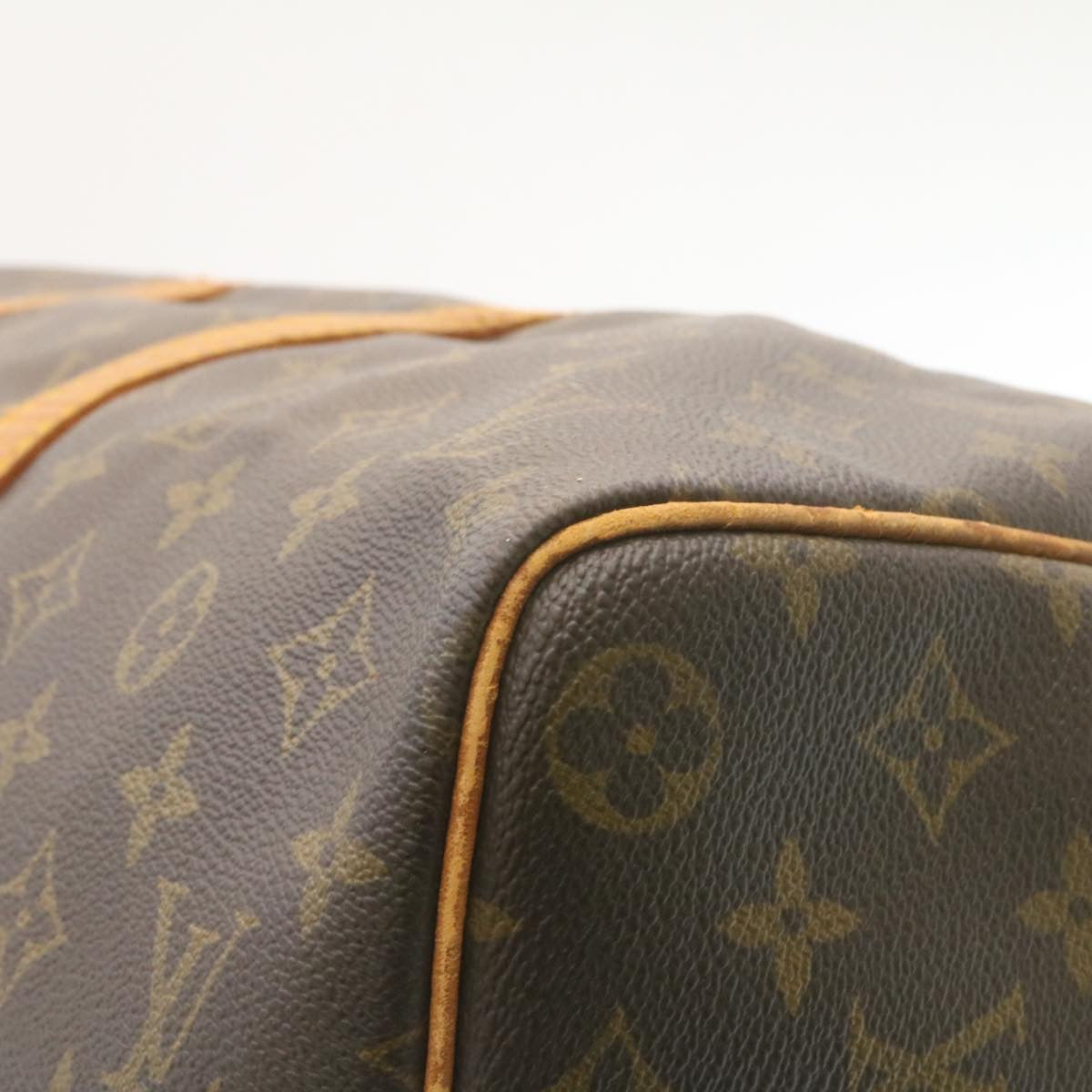 LOUIS VUITTON Monogram Keepall 45 Boston Bag M41428 LV 35058