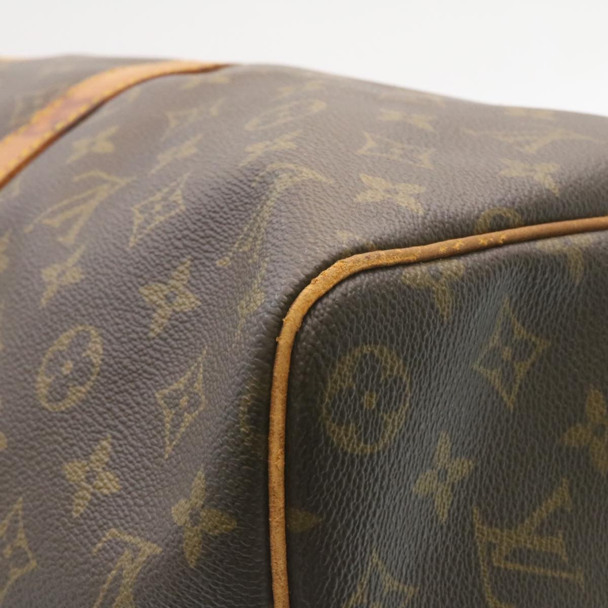 LOUIS VUITTON Monogram Keepall 45 Boston Bag M41428 LV 35058