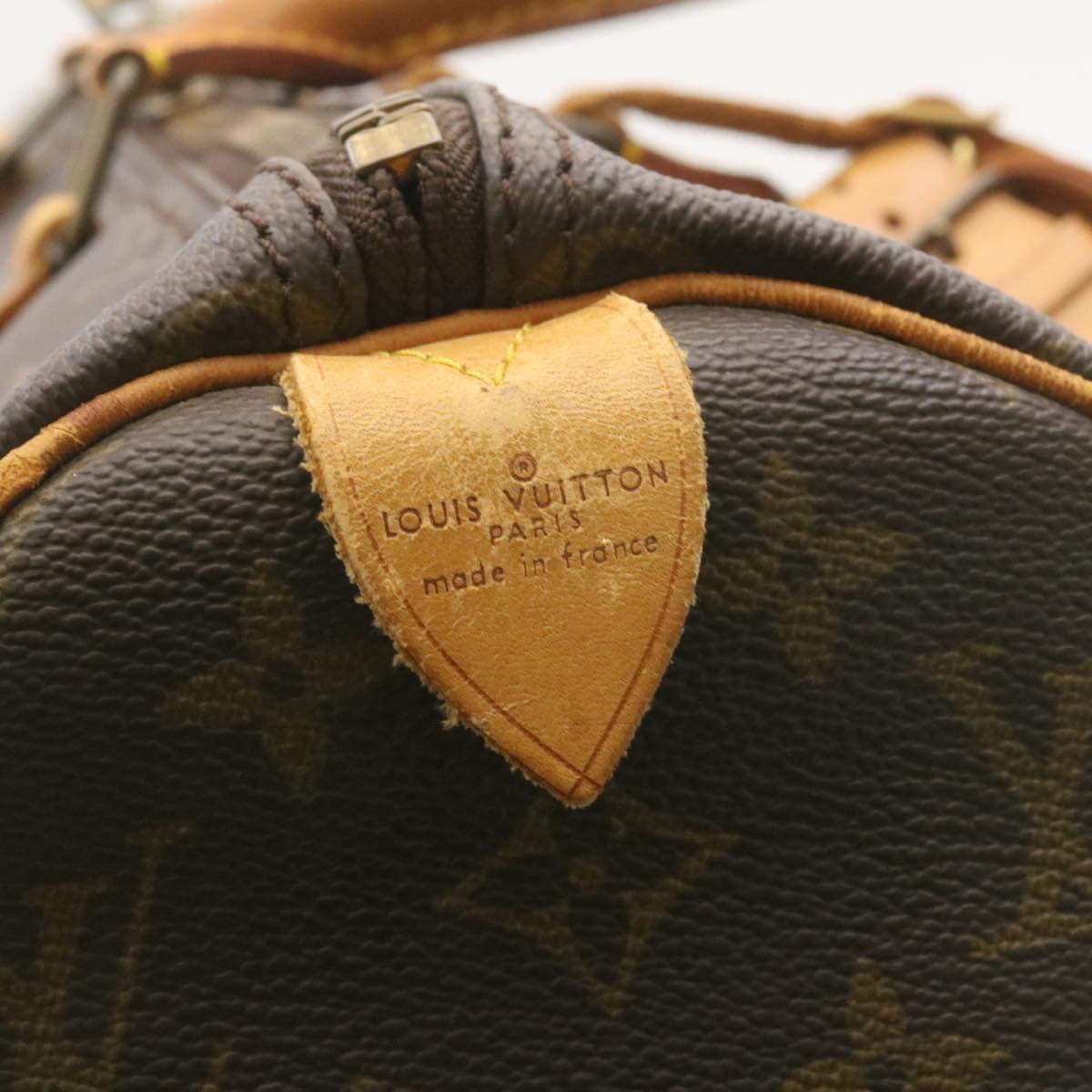 LOUIS VUITTON Monogram Keepall 45 Boston Bag M41428 LV 35058