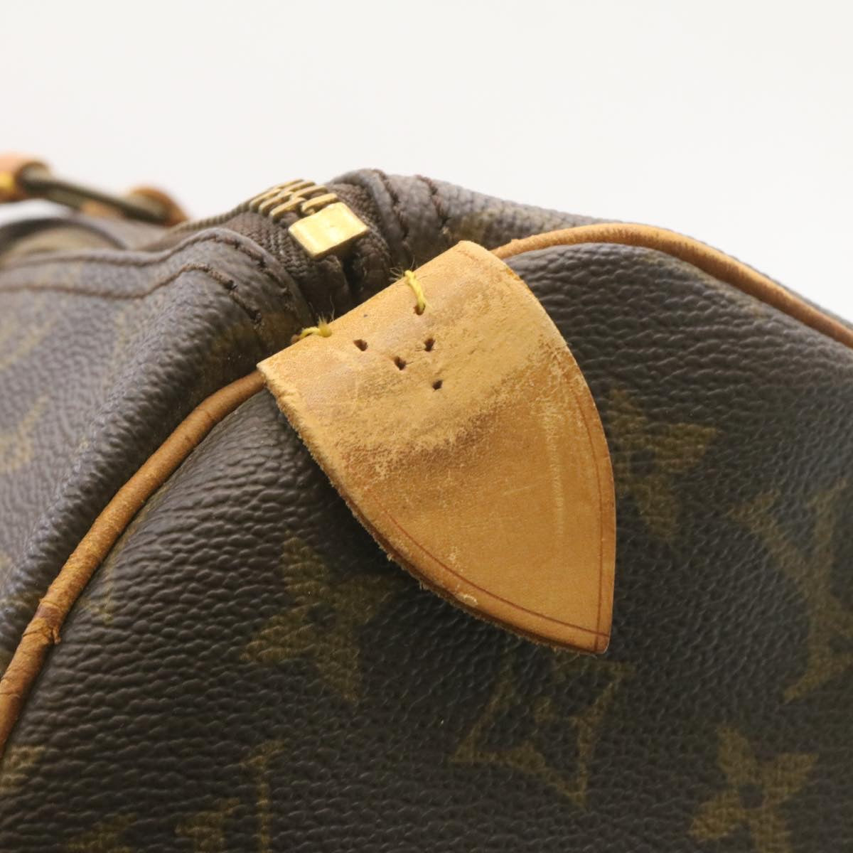 LOUIS VUITTON Monogram Keepall 45 Boston Bag M41428 LV 35058
