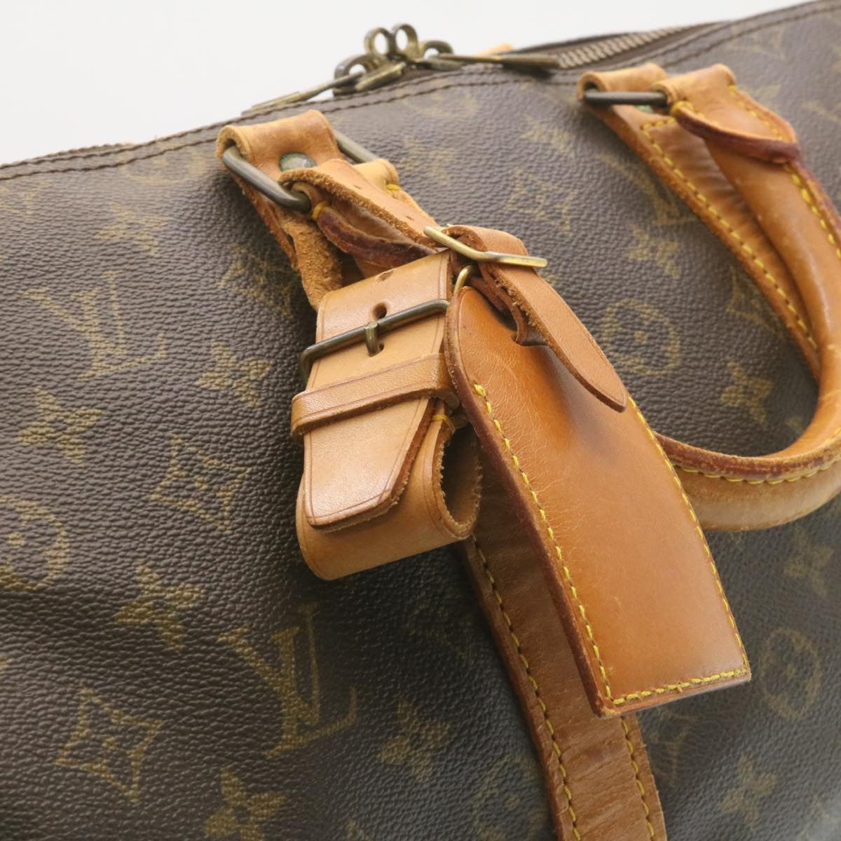 LOUIS VUITTON Monogram Keepall 45 Boston Bag M41428 LV 35058