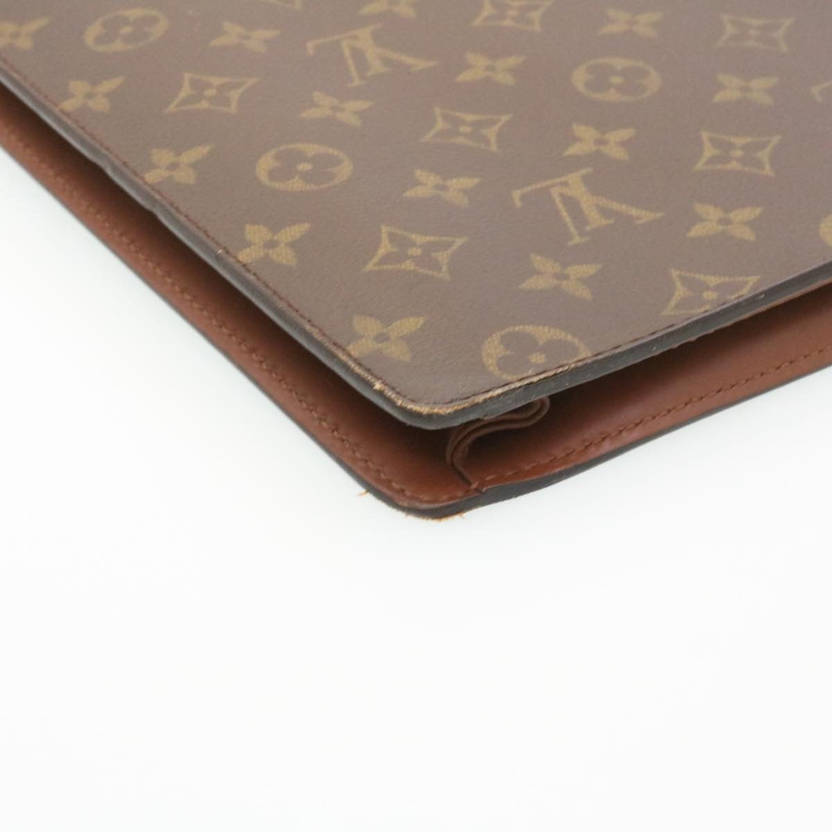 LOUIS VUITTON Monogram Porte Documents Bandouliere Briefcase M53338 35085