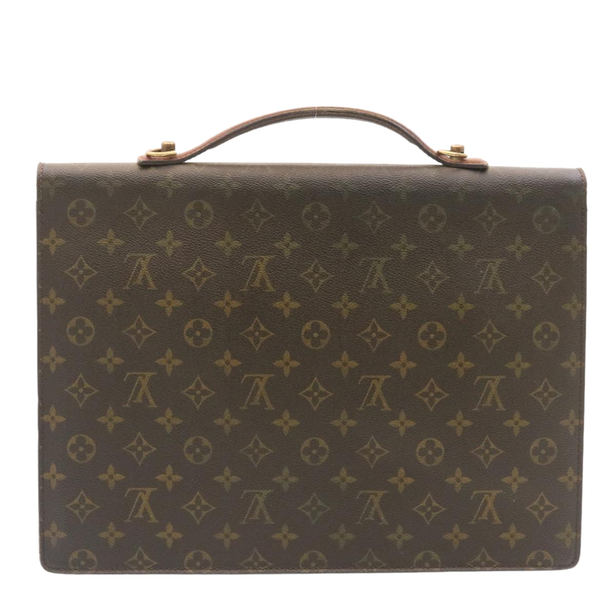 LOUIS VUITTON Monogram Porte Documents Bandouliere Briefcase M53338 35085